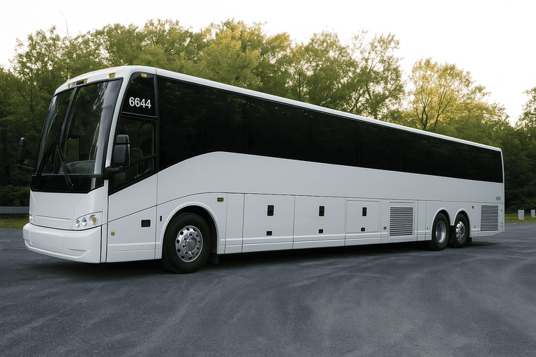 exterior of Gresham Coach Bus Service coach bus