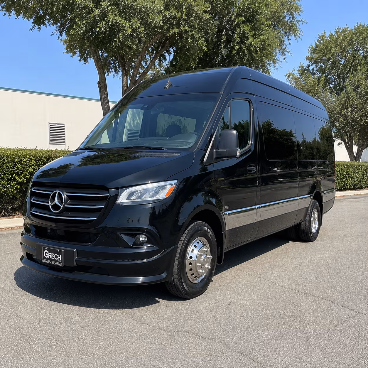 gresham sprinter van with driver